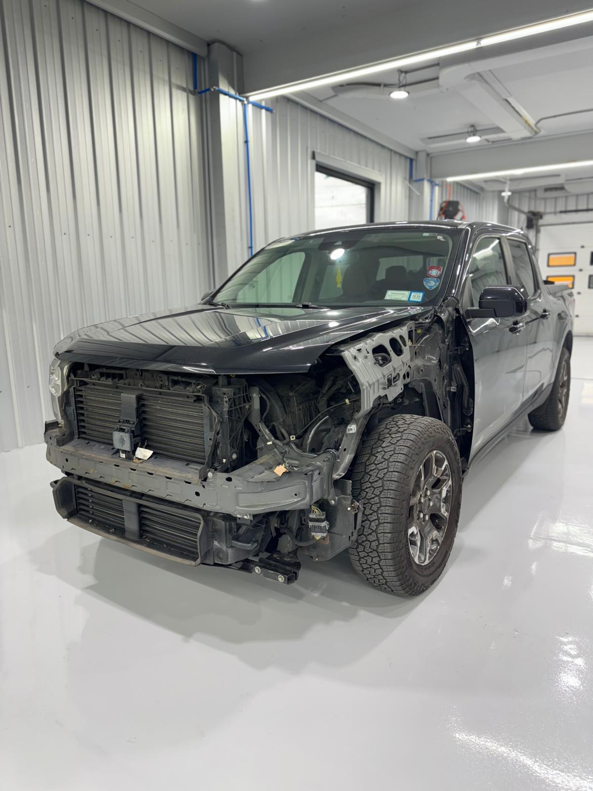 Ford Truck - Front End Collision - Collision Repair